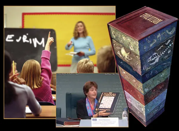 Darwinists wish to avoid the elimination of the spell of Darwinism by constantly raising young people indoctrinated with the idea of evolution.