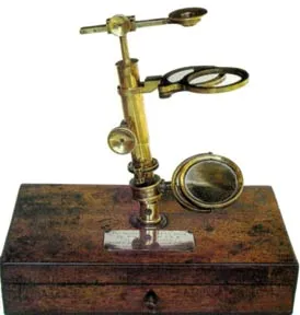 Charles Darwin developed his theory when science was still in a primitive state. Under primitive microscopes like these, life appeared to have a very simple str