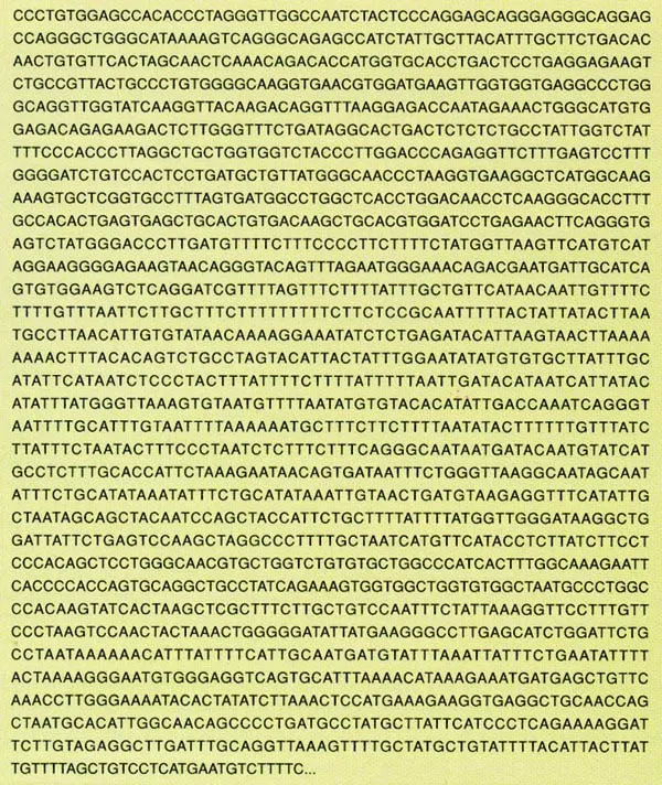 The extraordinary information concealed in DNA is clear proof that life did not emerge by chance, but was deliberately created. No natural process can account f