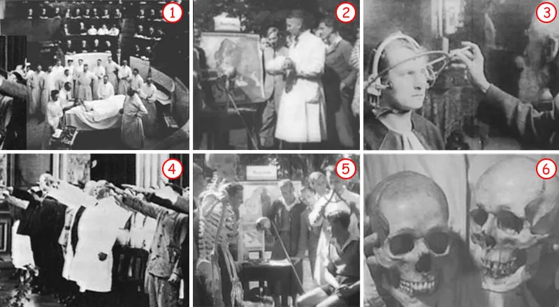 Nazism's Evil Scientists The Nazis used medical science as a tool towards the fulfillment of their racist ideologies. Nazi scientists measured skulls in order t