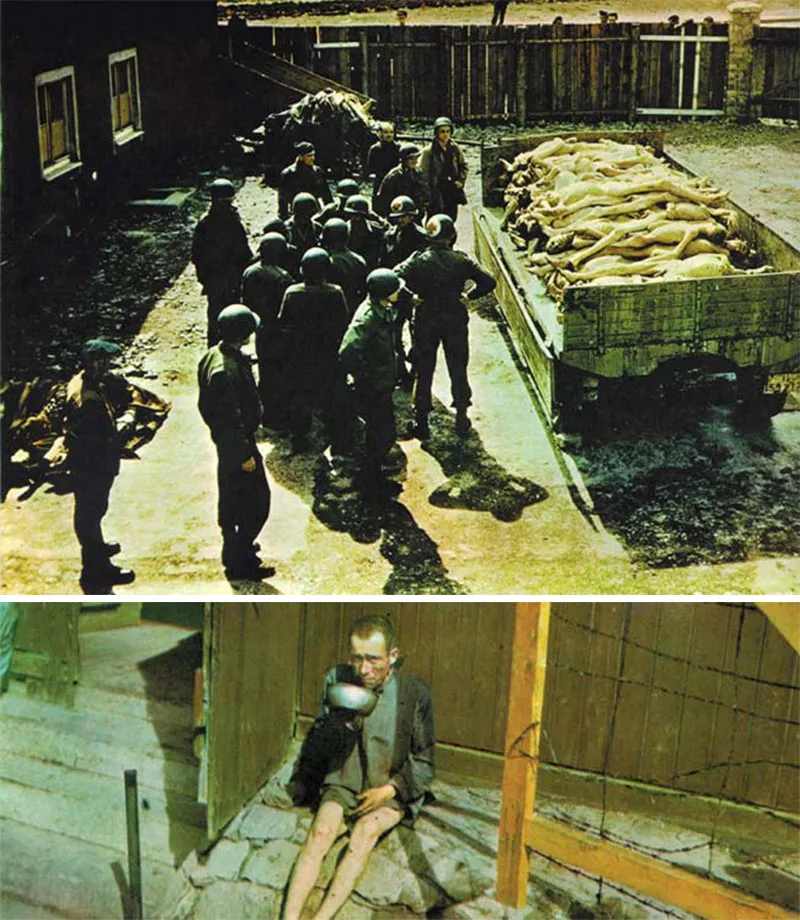 A terrible holocaust was carried out against the Jews, Gypsies, Poles and prisoners of war from other nations in the concentration camps set up by the Nazis dur