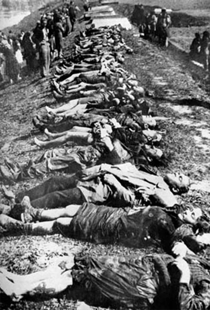 The Savagery Of An Ideology That Regard Human Beıngs As "Anımals" Fascism, which is the political implementation of Social Darwinism, regards human beings as a