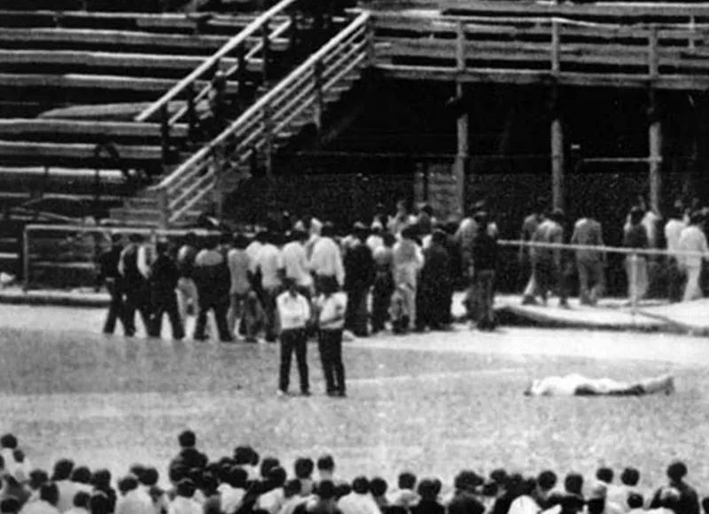 In 1984, 3,000 "suspects" were locked in the Santiago Stadium for interrogation. In the first years of the regime, thousands of people were killed, and 90,000 p