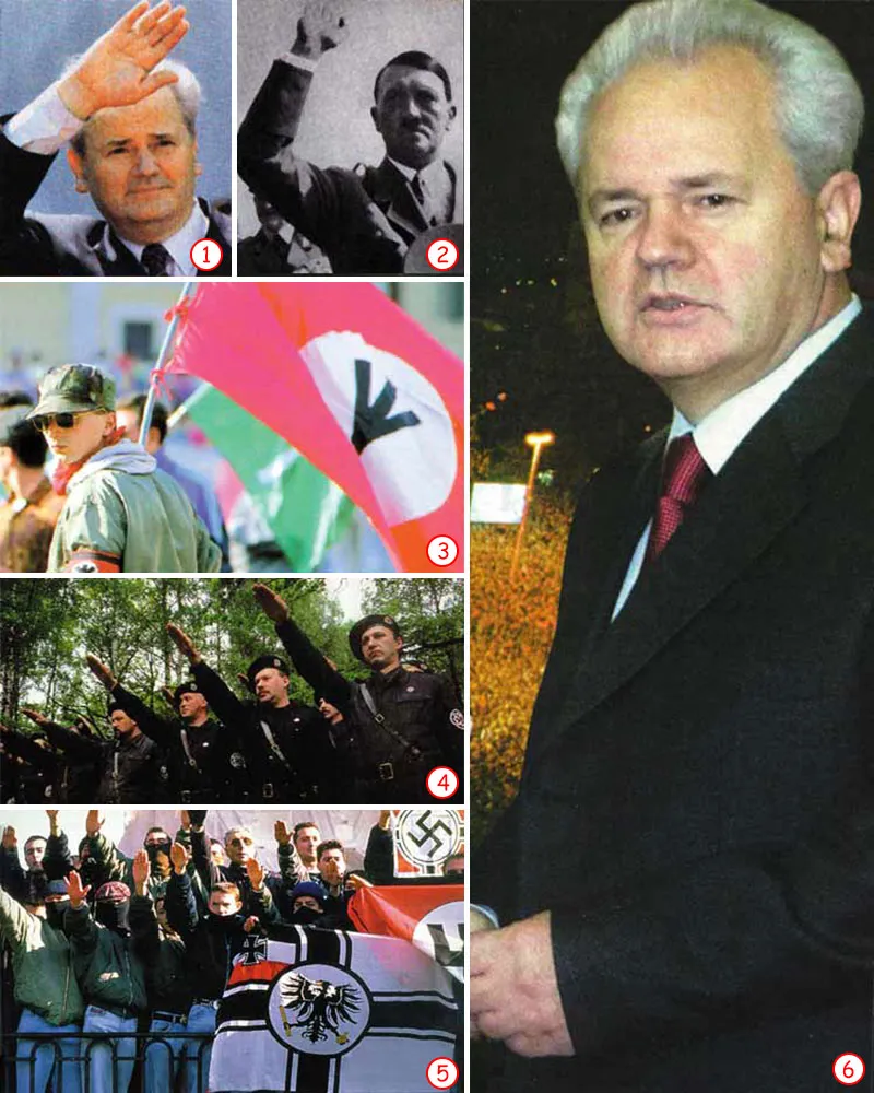 Traces of Racism Throughout the World 1. Slobodan Milosevic 2. Hitler 3. Italy 4. Russia 5. England 6. Slobodan Milosevic Racist Neo-Nazi movements are spreadin
