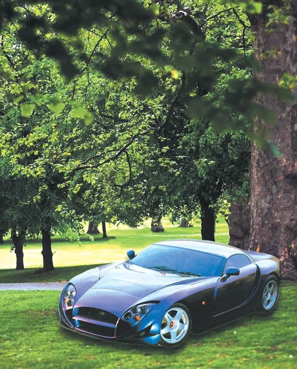 You can not think of a high-end car that you find among trees to be the out come of the randomly coming to gether of the various elements in the forest in milli