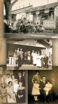 The American Eugenics Association gave lessons at state fairs and held competitions at which the "fittest" family was chosen.