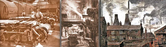 In 19th-century factories and other industrial enterprises, Social Darwinist and capitalist practices were imposed in their most savage forms. Employers with th